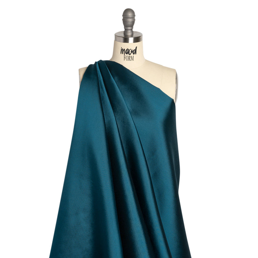 Silk Wool Twill - Mallard Blue - Premium Collection - Joann Fabrics