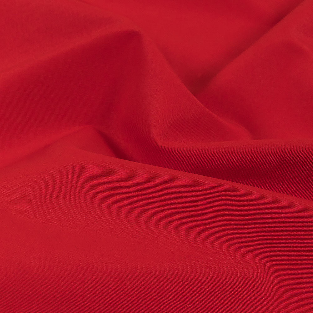 Classic Red Cotton and Polyester Poplin with Water Repellant Coating - Joann Fabrics