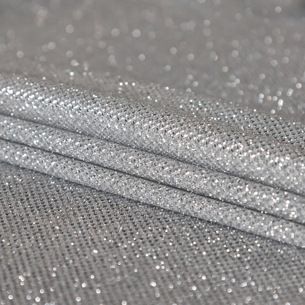 Two-Tone Galaxy Lame - Silver - Andromeda Collection - Joann Fabrics