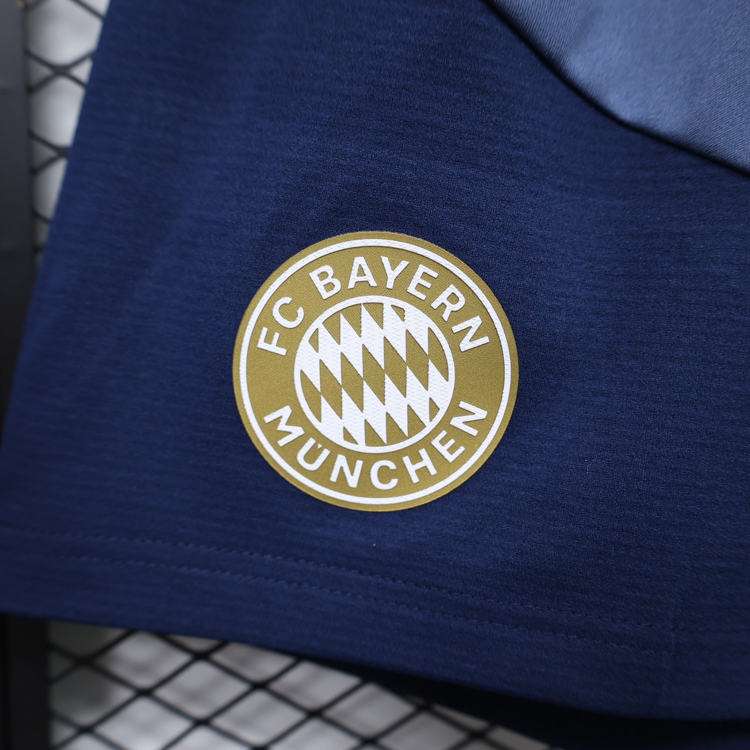 Bayern Munich 26-27 Grey Blue Shorts - Player Version - UnitedFutballJersey