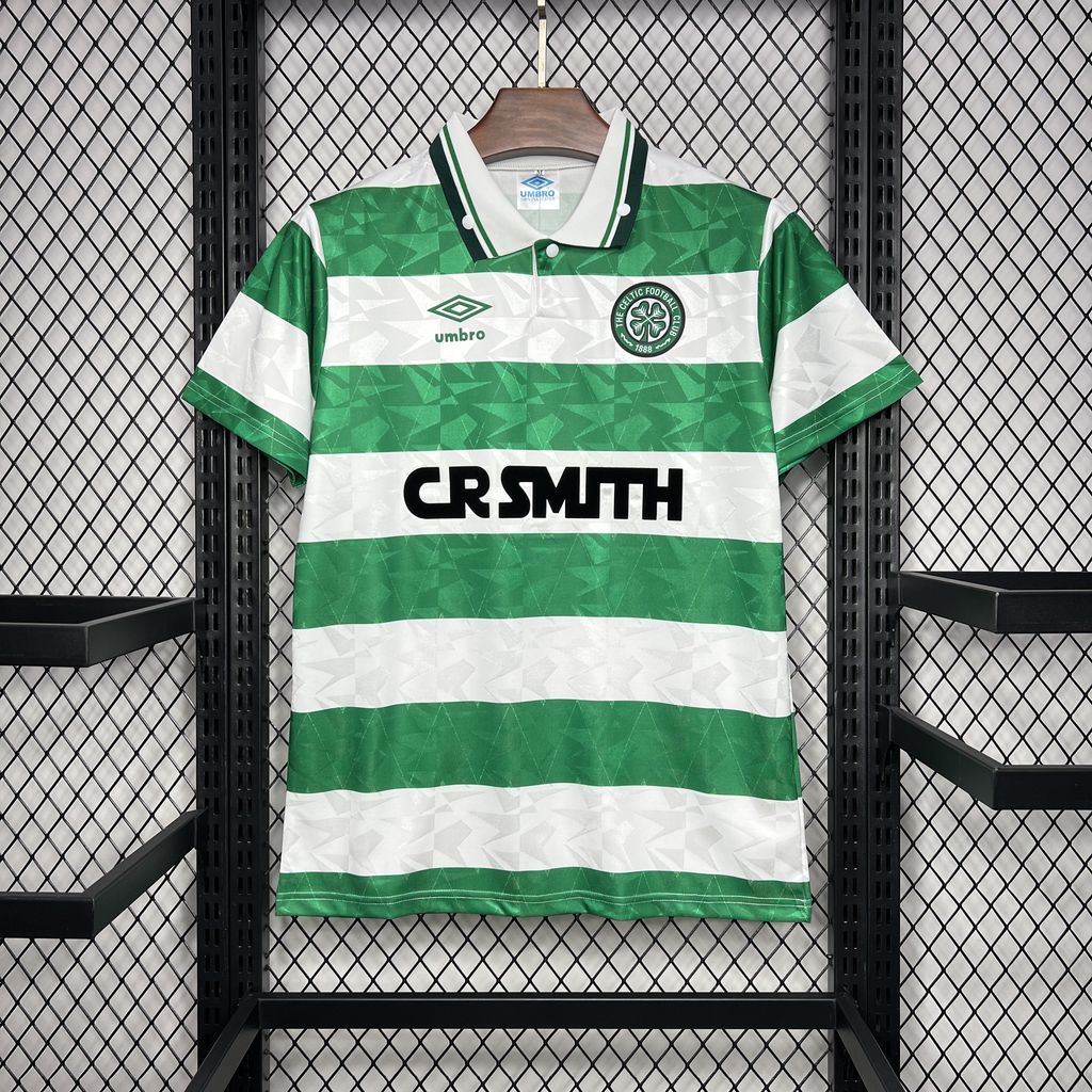 1989/1991 Retro Celtic Home Football Shirt 1:1 Thai Quality