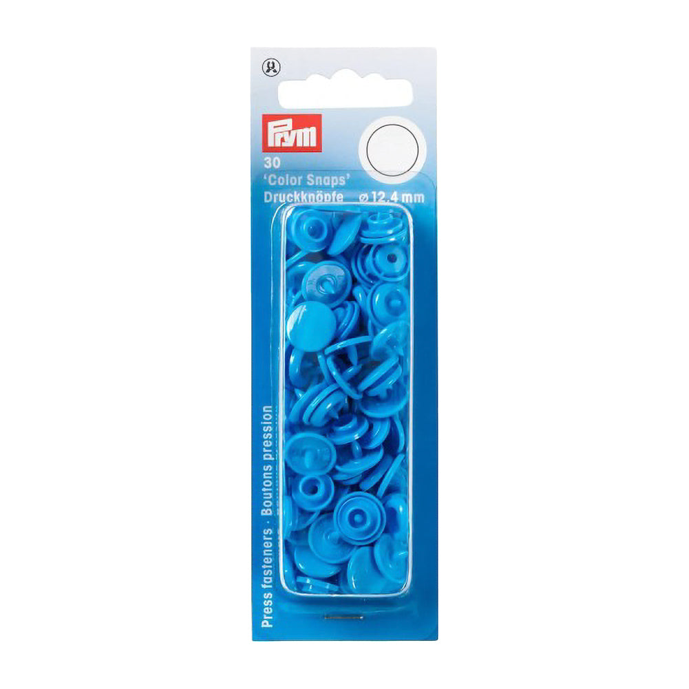 Prym Color Snaps - Steel Blue 12.4mm - 30pc - Joann Fabrics