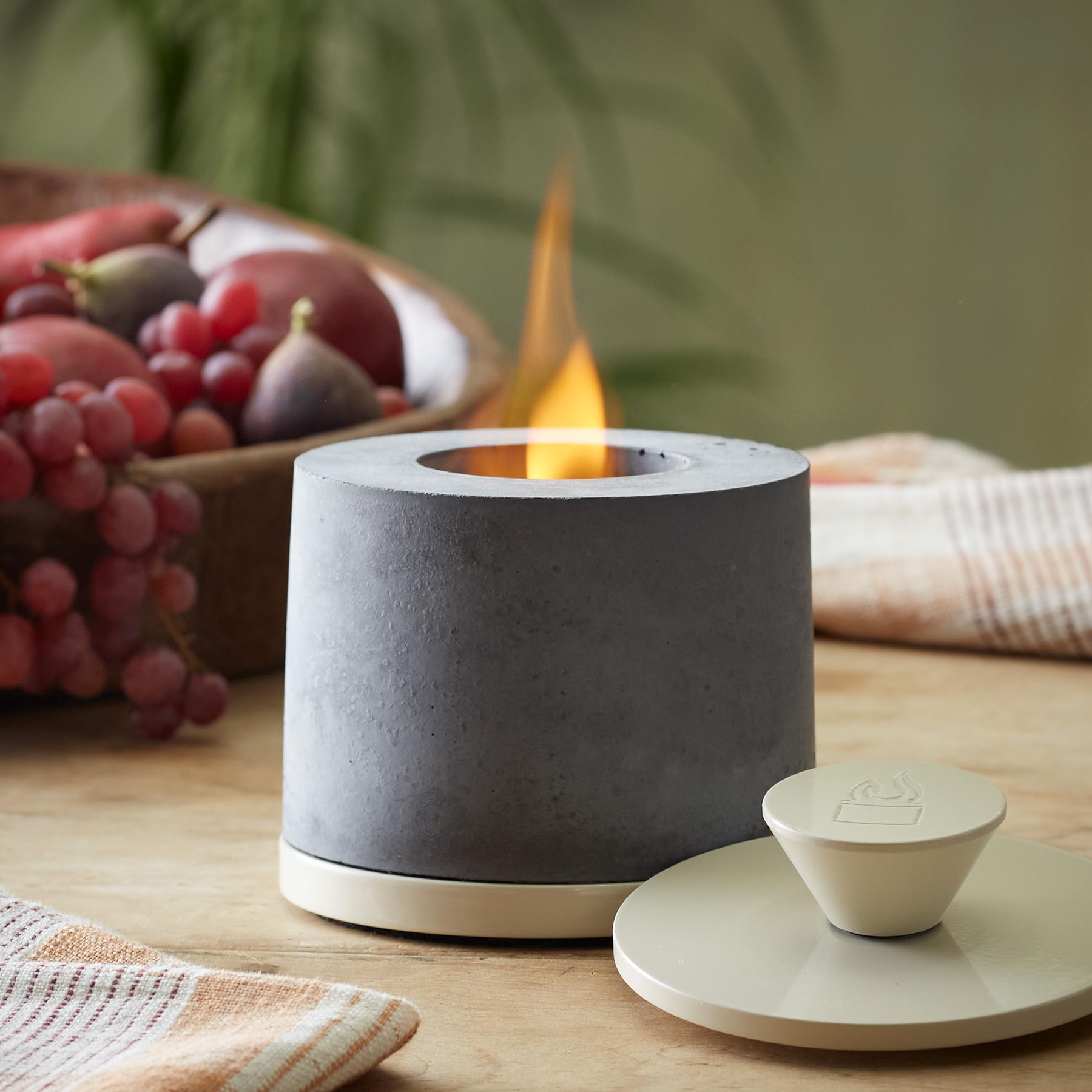 Tabletop Fire Pit With Snuffing Lid - Blair Catalog