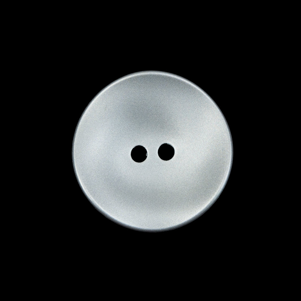 Matte Metallic Silver Concaving 2-Hole Button - 36L/23mm - Joann Fabrics