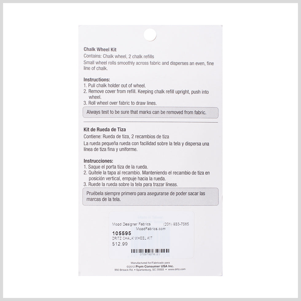 Dritz Chalk Wheel Kit - Joann Fabrics