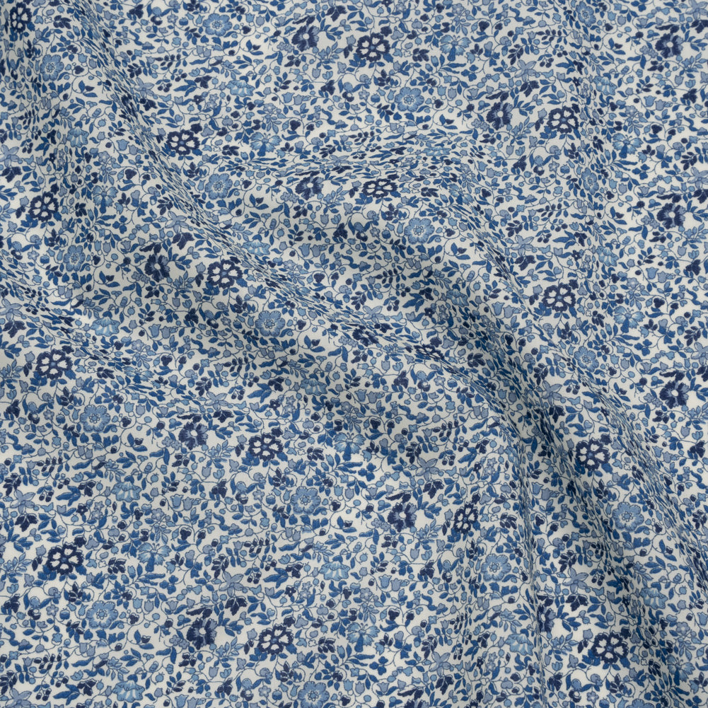 Liberty Fabrics Tana Lawn® - Katie and Millie Blue - Shades of Blue Little Florals - Joann Fabrics