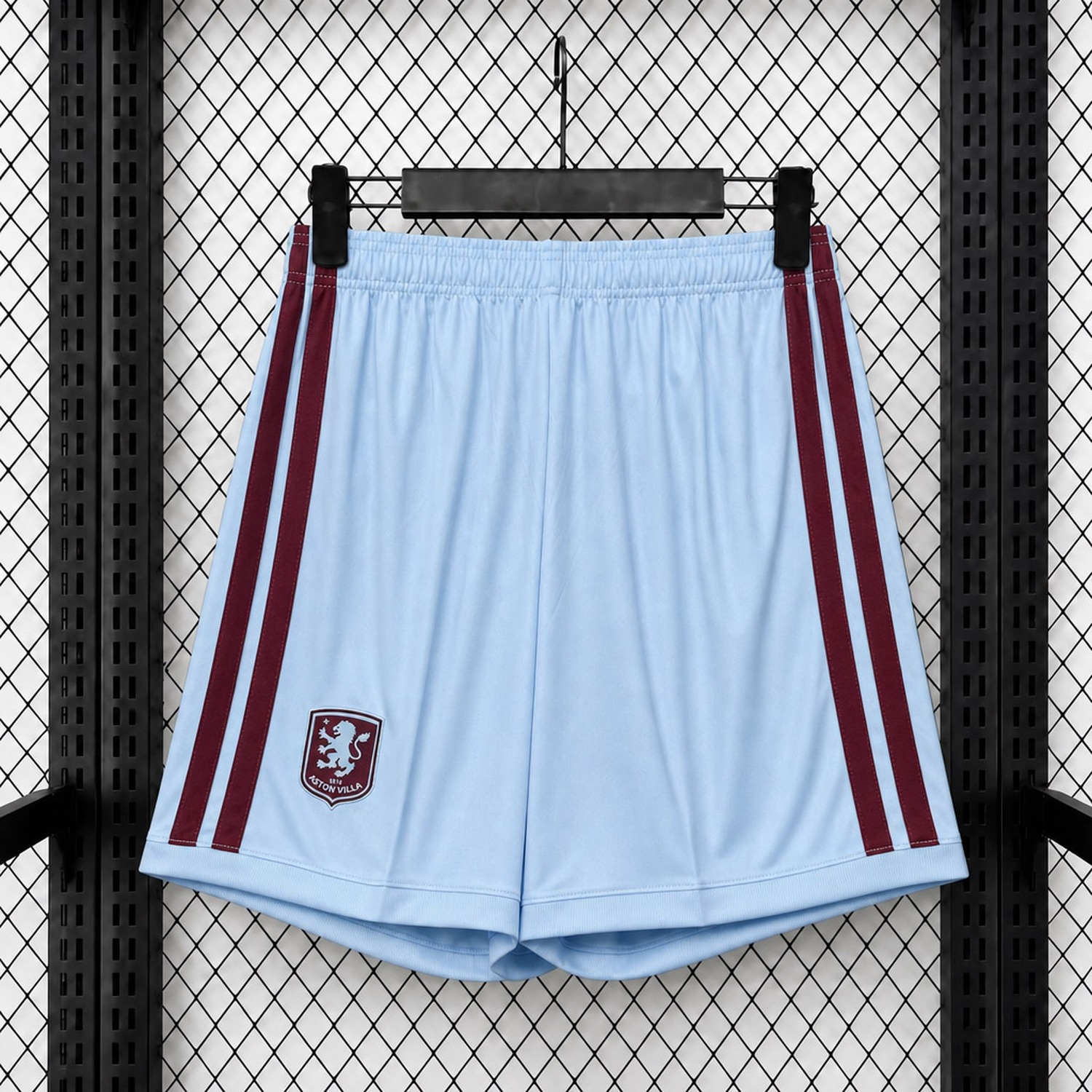 Aston Villa 26-27 Home Shorts - Fans Version - UnitedFutballJersey