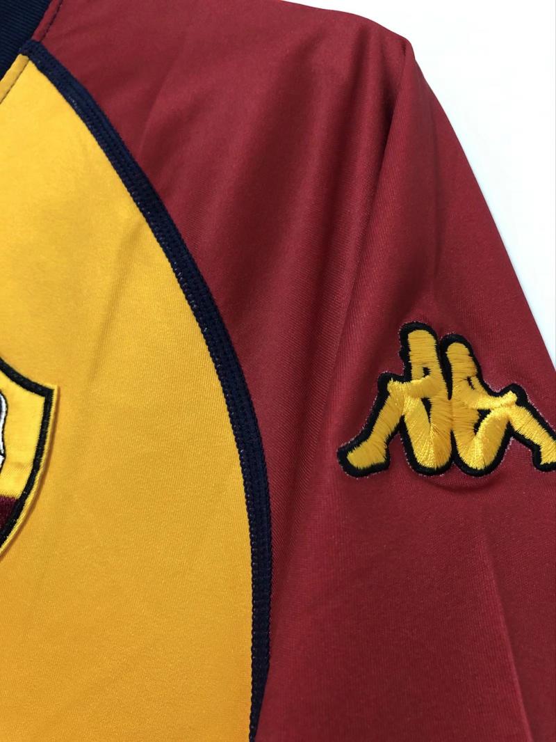 2000-2001 Retro Roma Home Soccer Jersey 1:1 Thai Quality