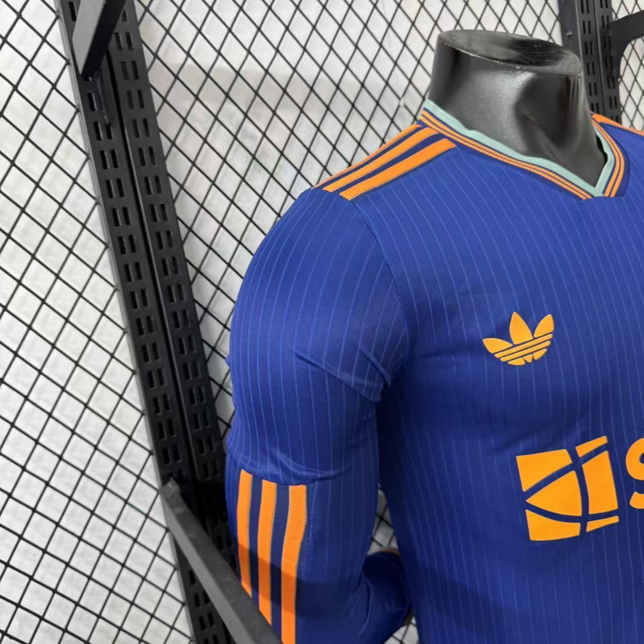 2025/2026 Long Sleeve Player Version Newcastle United Third Away Football Jersey 1:1 Thai Quality