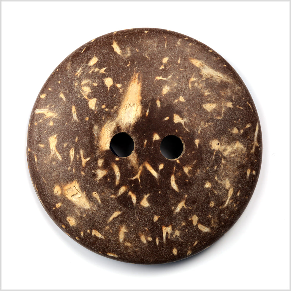 Blue 2-Hole Coconut Button - 80L/50.8mm - Joann Fabrics