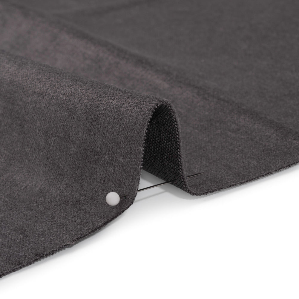 Polyester and Cotton Upholstery Velvet - Graphite - Corry Collection - Joann Fabrics