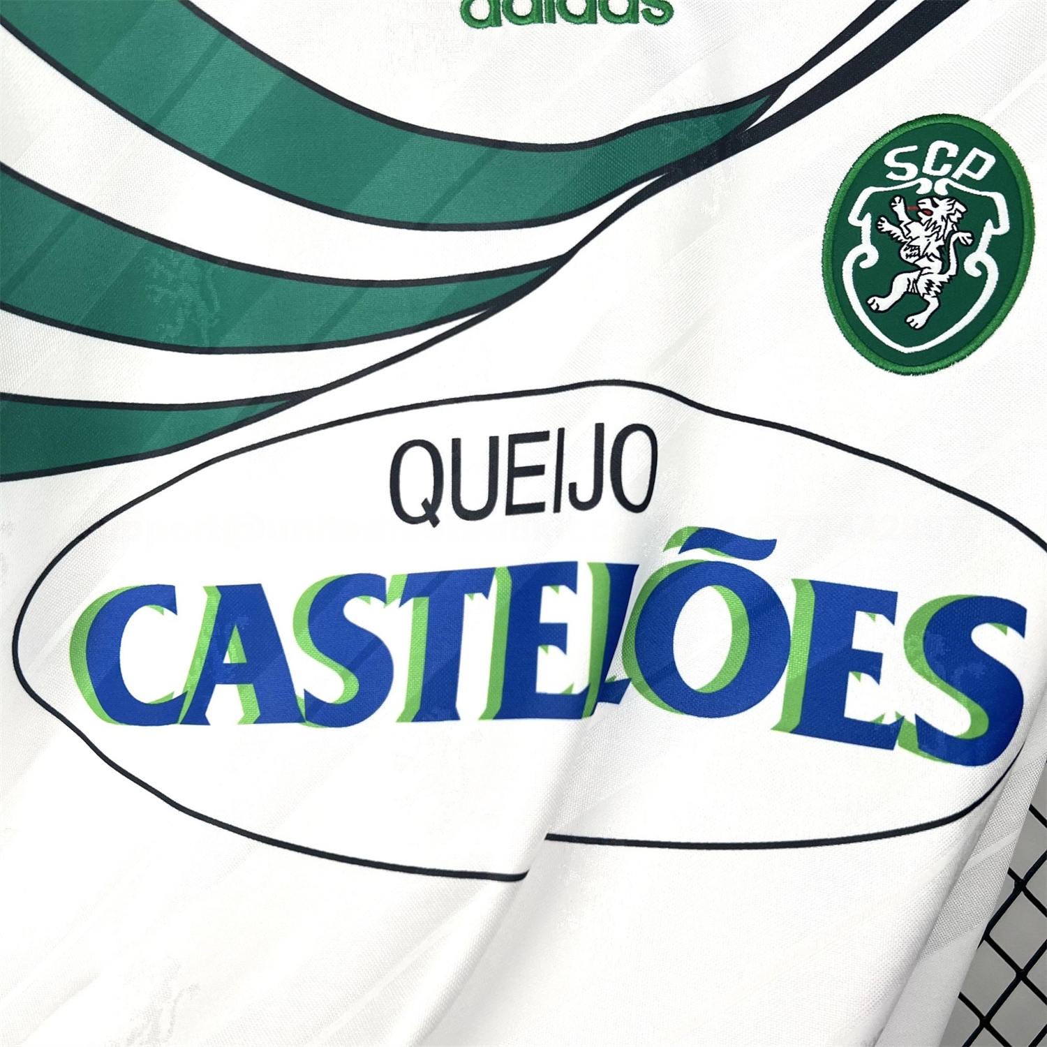 Retro Sporting CP 1994-95 Home Jersey - UnitedFutballJersey