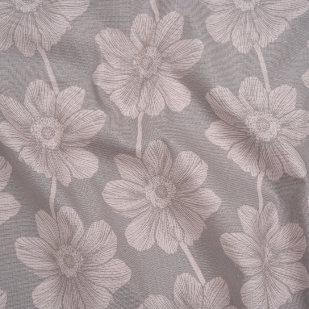 Printed Quilting Cotton by Anna Maria Textiles for Northcott - Hazey Anemone Floral - Indelible Soft Collection - Joann Fabrics