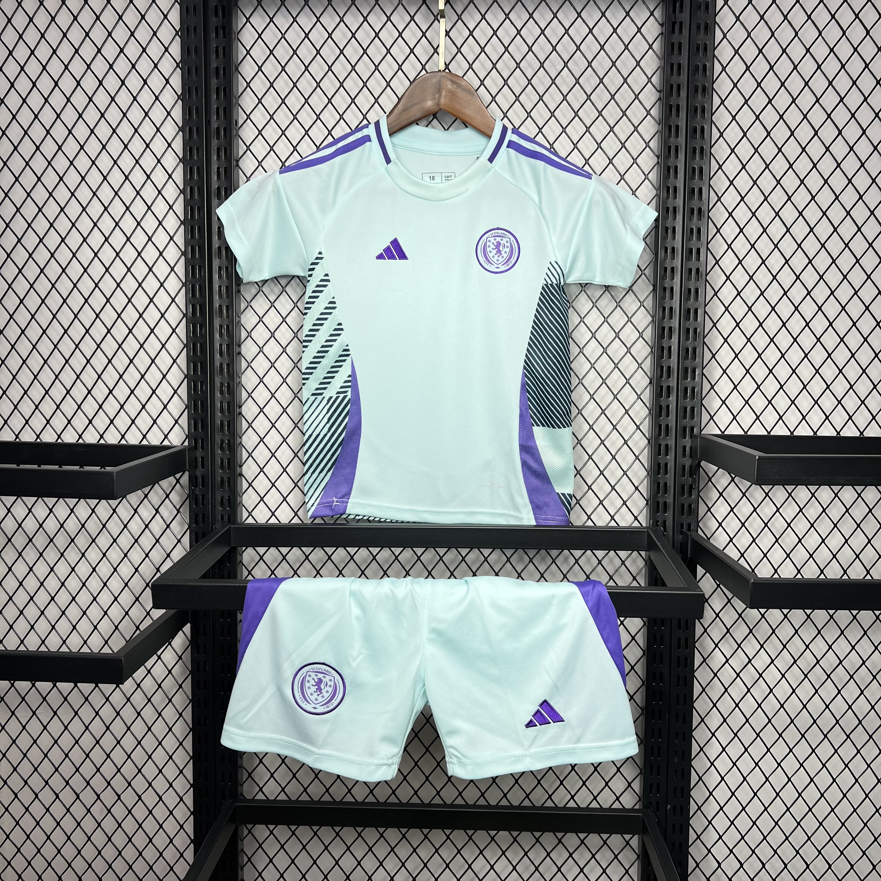 2024-2025 Scotland National Team Away Football Shirt 1:1 Thai Quality Kids Size