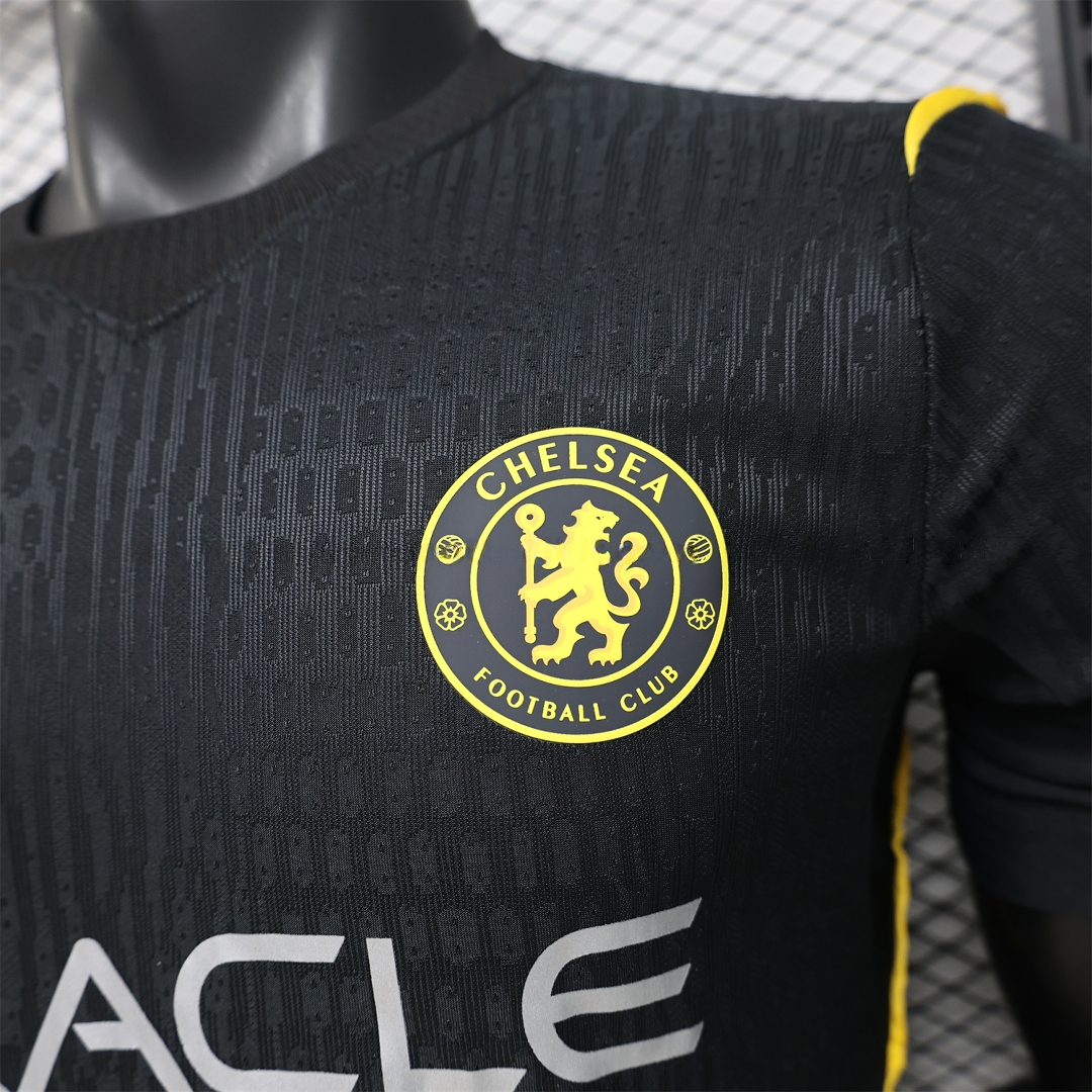 C.H.E.L.S.E.A 25-26 Black Special Jersey - Player Version - UnitedFutballJersey
