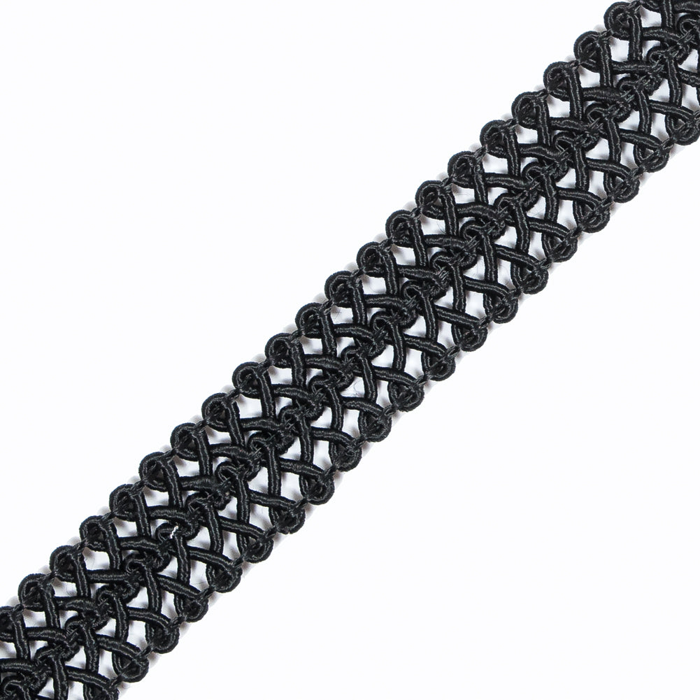 Black Braided Loop Cord - 0.75