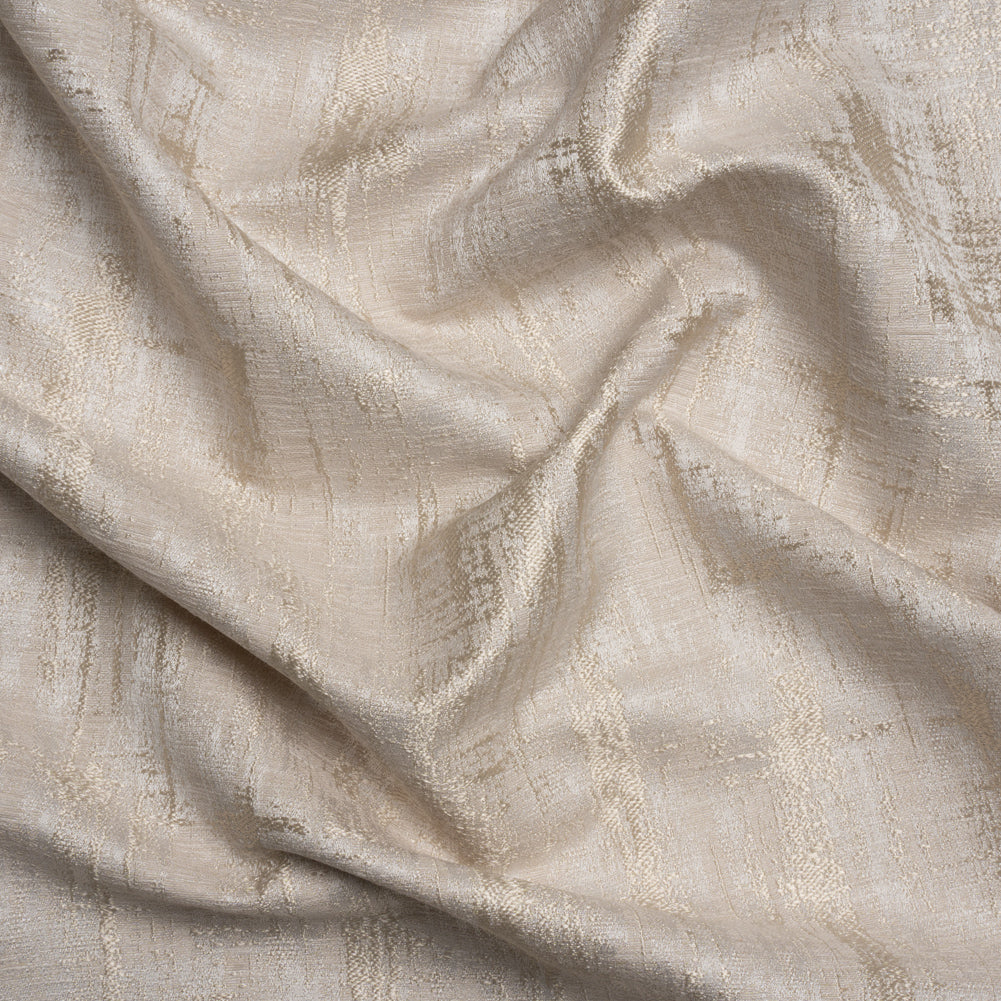 Drapery Jacquard - Natural Distressed Abstract - British Imported - Joann Fabrics