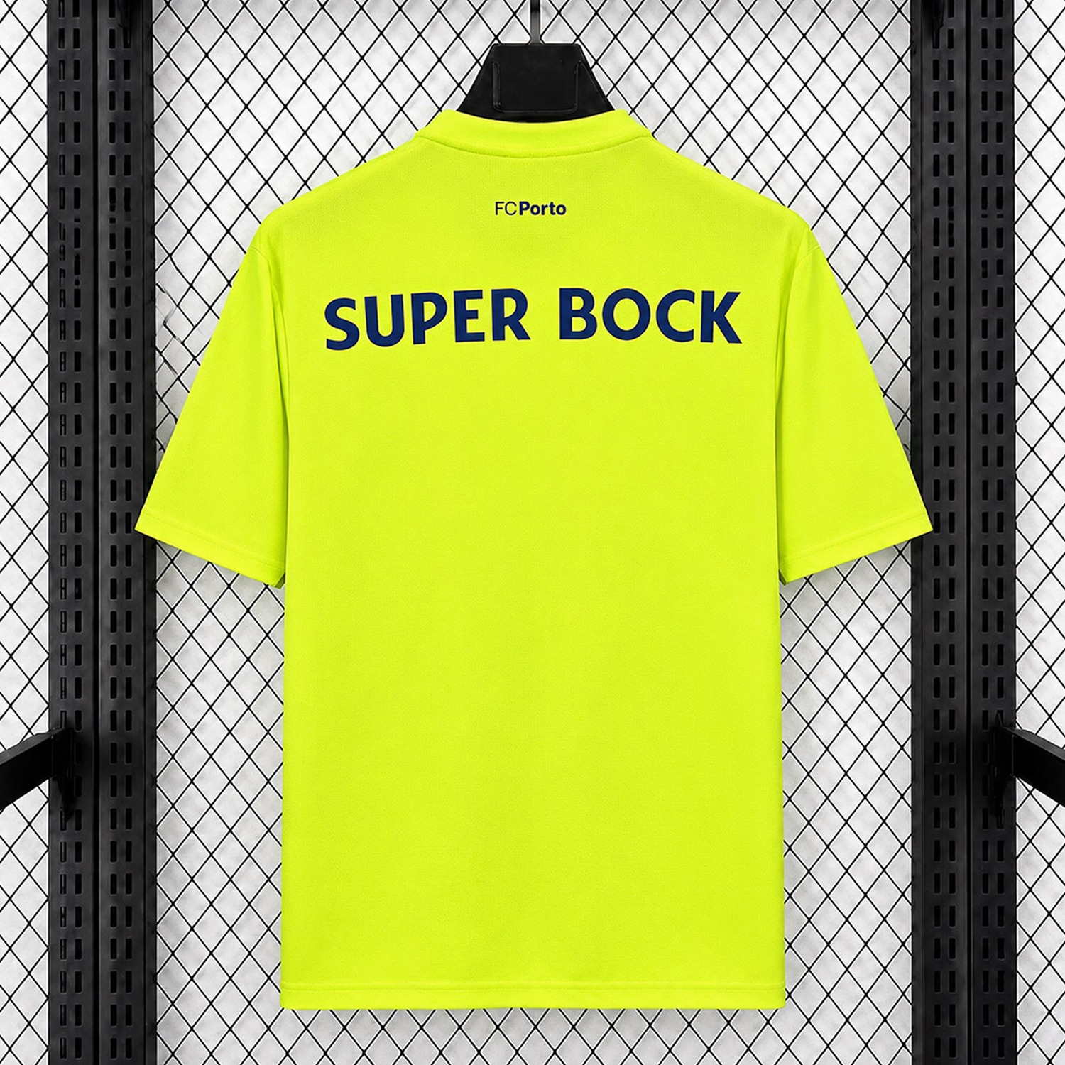 Porto 26-27 Neon Yellow Blue Goalkeeper Jersey - Fans Version - UnitedFutballJersey