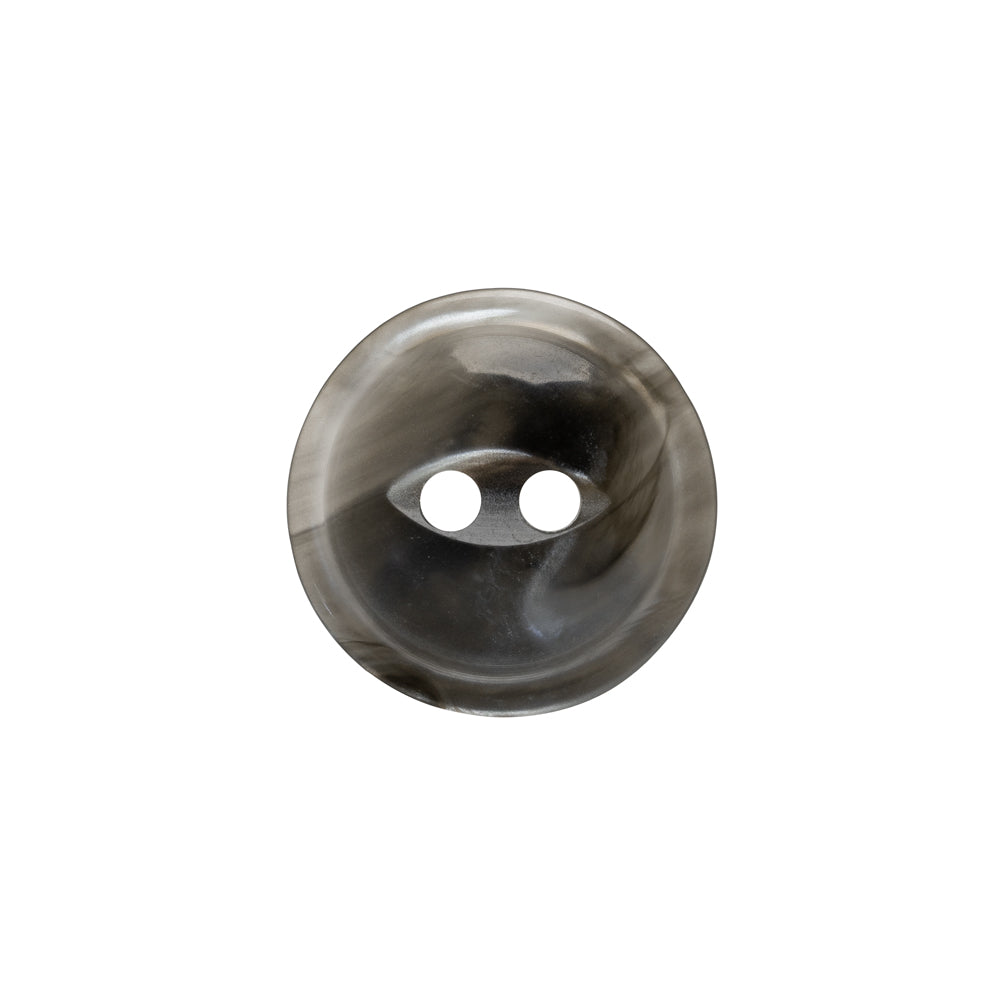 Plastic 2-Hole Button - 28L/18mm - Translucent Gray Swirl - Joann Fabrics