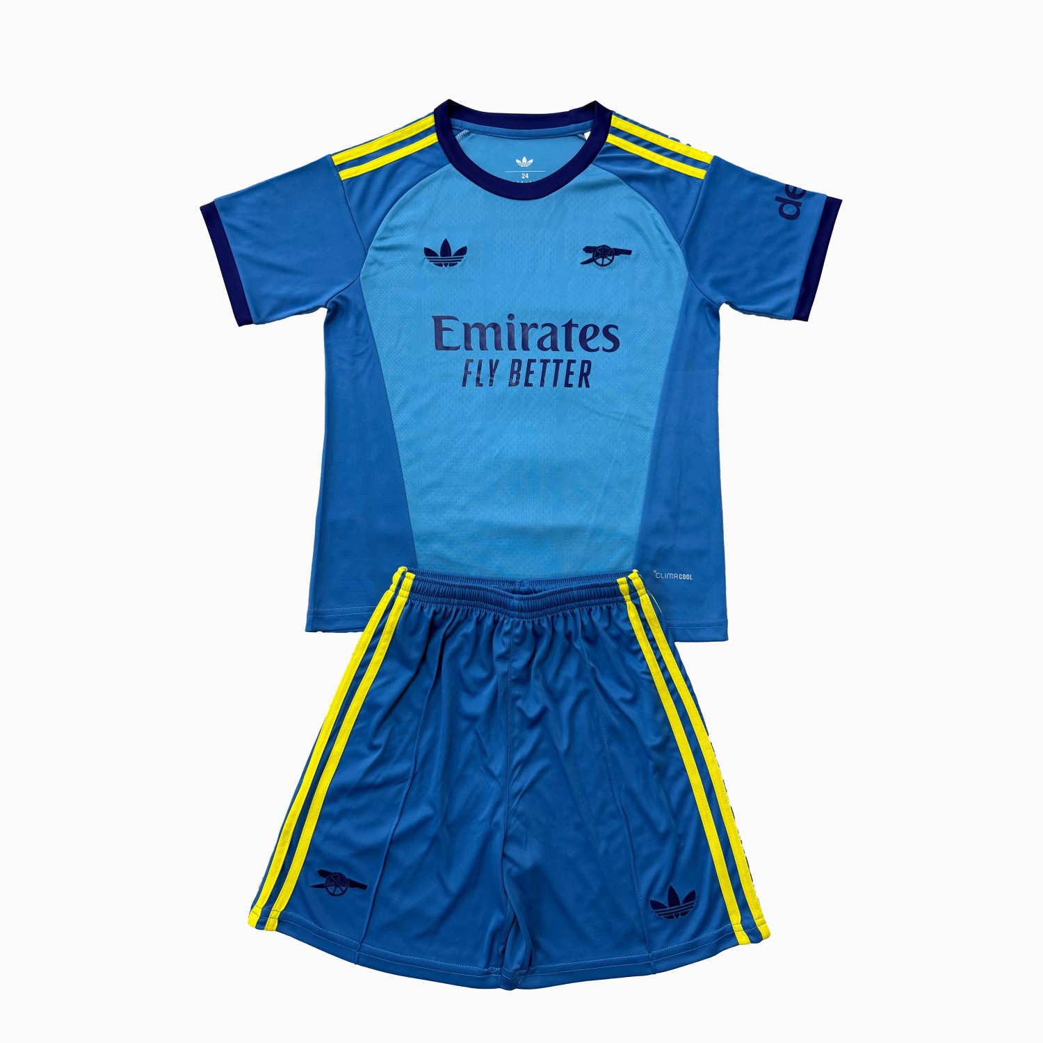 Arsenal 26-27 Blue Goalkeeper Men's Adult Jersey Set - Fans Version - UnitedFutballJersey