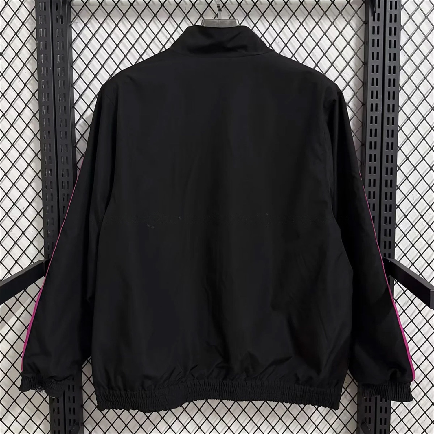 Juventus 25-26 Double Sided Reversible Windbreaker - Black & Grey - UnitedFutballJersey