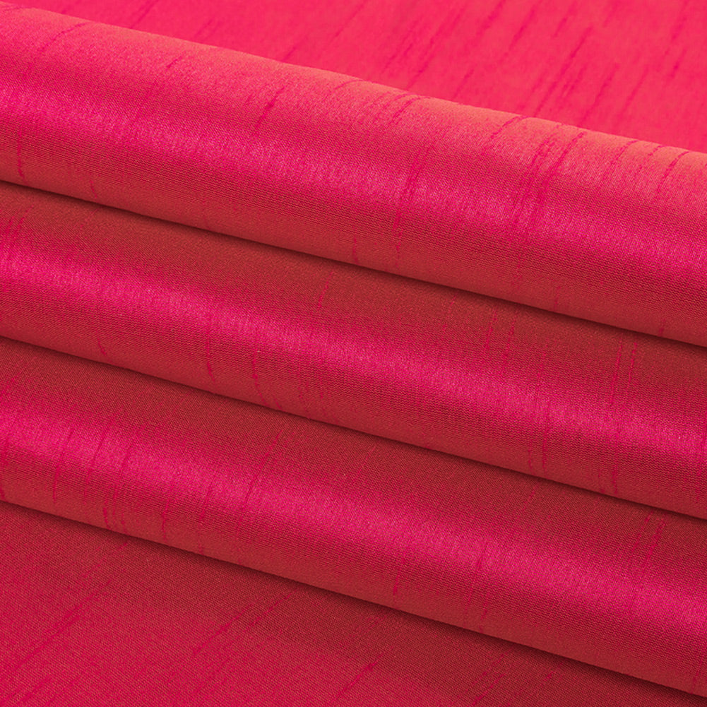 Polyester Shantung - Magenta - Eirian Collection - Joann Fabrics