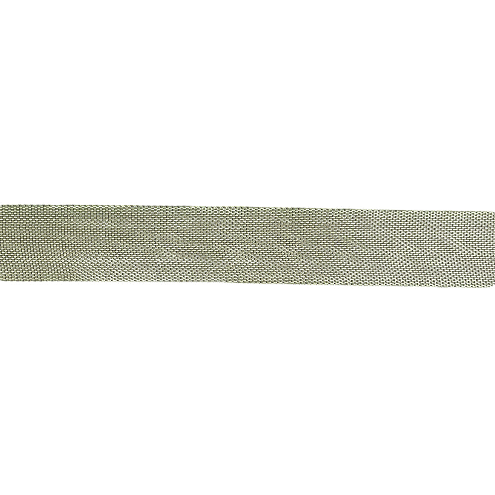 Pale Green Woven Edge Rayon Seam Binding - 0.5
