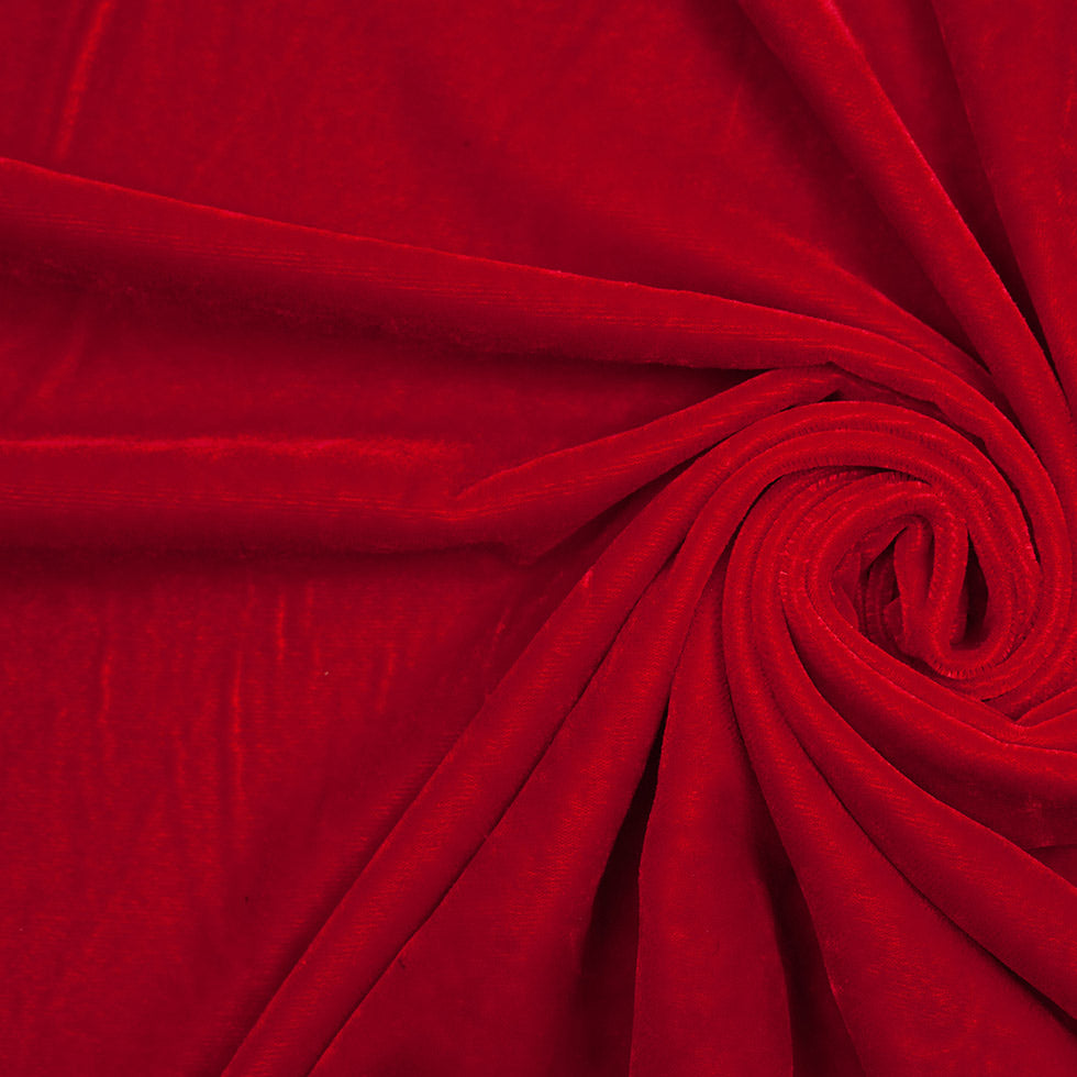 Polyester Micro Velvet - Red - Joann Fabrics