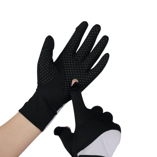 Women UV Sun Protection Gloves Driving Gloves Full Finger Sun Glove UPF ...