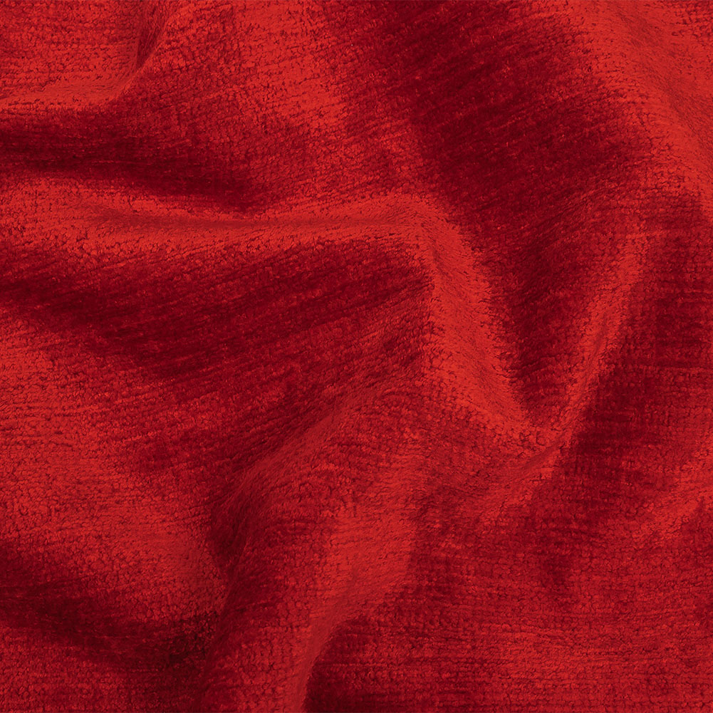 Red Acrylic and Polyester Upholstery Chenille - Joann Fabrics