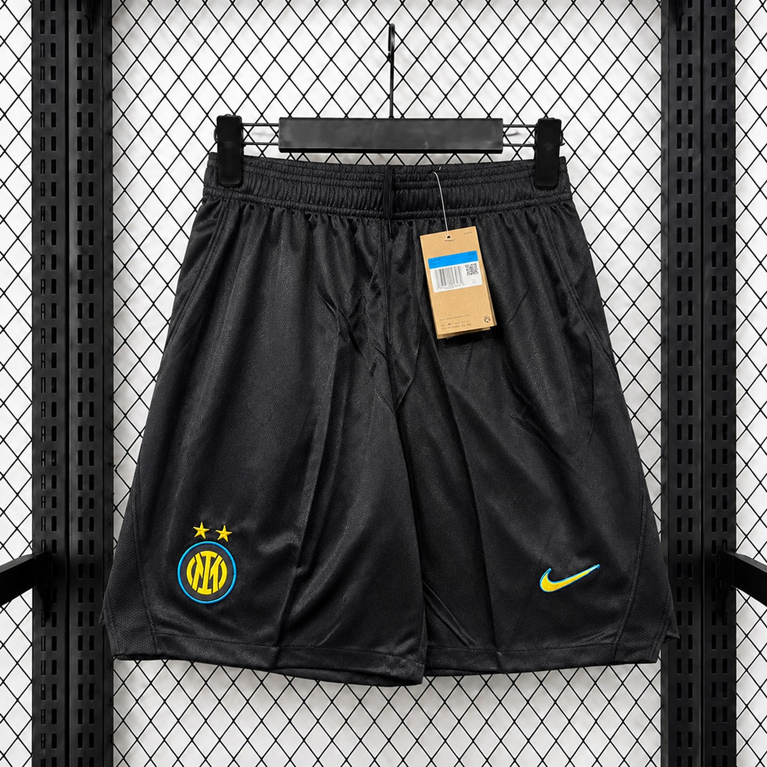 Inter Milan 26-27 Third Black Shorts - Fans Version - UnitedFutballJersey