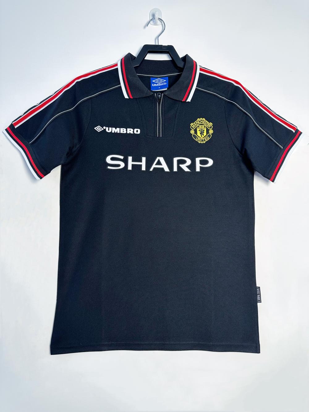 1998/1999 Retro Manchester United Away Football Shirt 1:1 Thai Quality