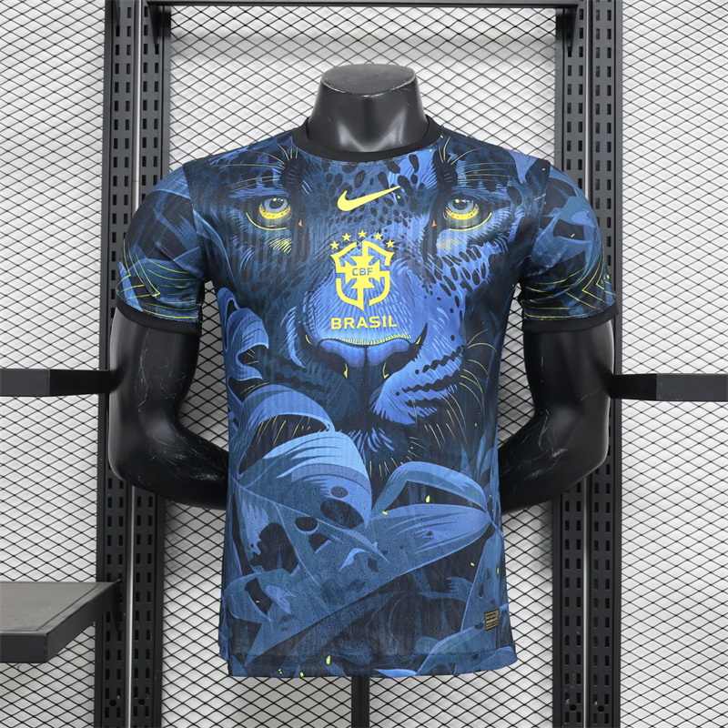 2024/2025 Player Version Brazil Leopard Special Edition Football Shirt 1:1 Thai Quality