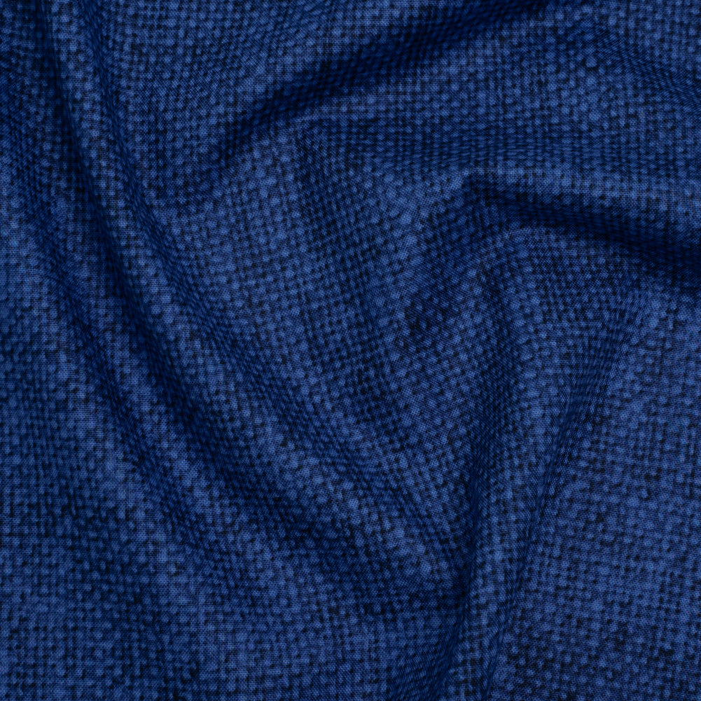 Printed Quilting Cotton by Northcott Studio - Navy Canvas Textured - Linen Basics Collection - Joann Fabrics
