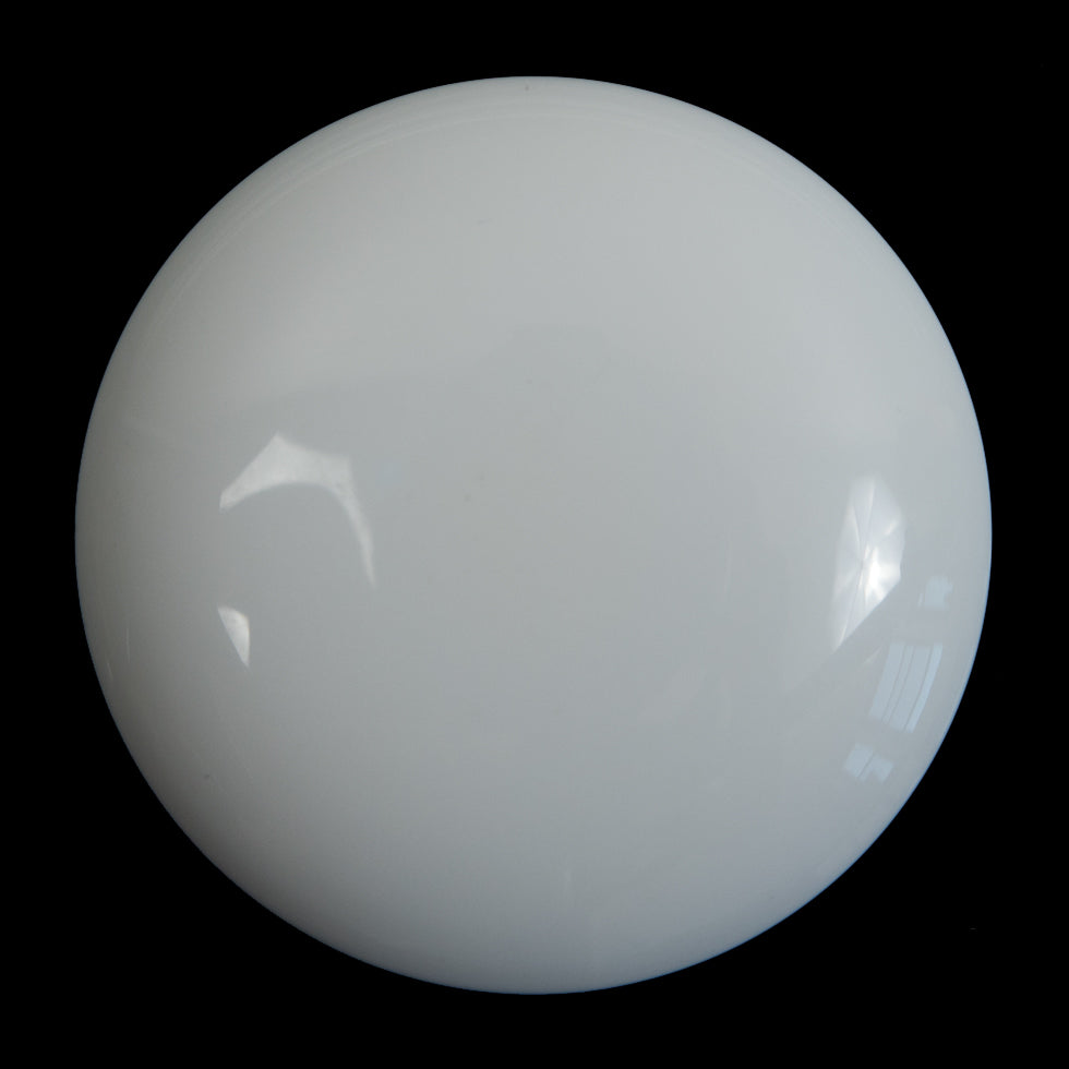 White Domed Plastic Self Shank Button - 60L/38mm - Joann Fabrics