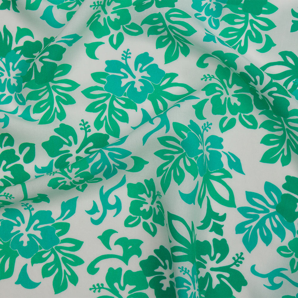 Mood Exclusive Green Island Greeting Viscose Woven - Joann Fabrics