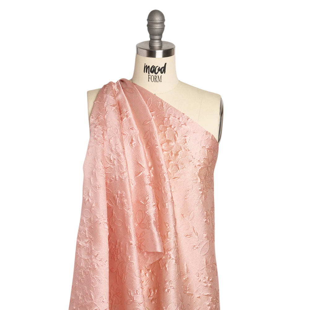 Luminous Dusty Rose Garden Party Lightweight Luxury Brocade - Joann Fabrics