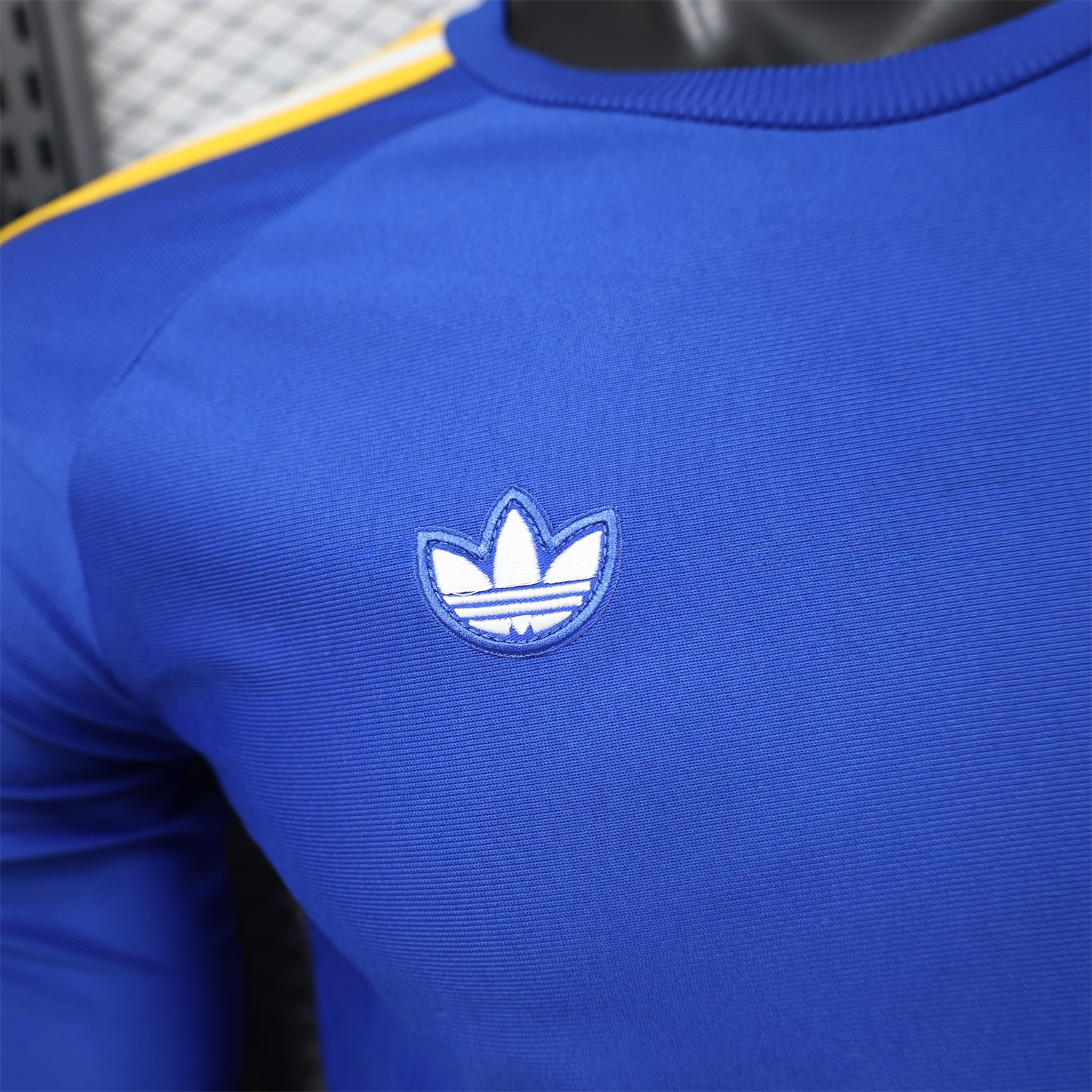 Real Madrid 26-27 Blue Casual Long Sleeves Jersey - Player Version - UnitedFutballJersey
