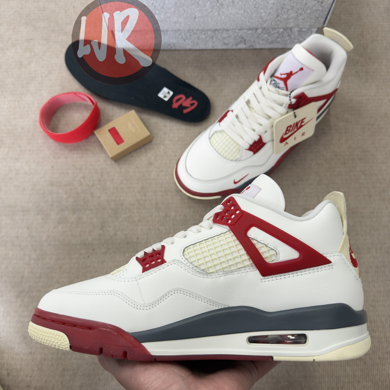 Air Jordan 4 Retro OG Nigel Sylvester Brick After Brick IQ8055-100
