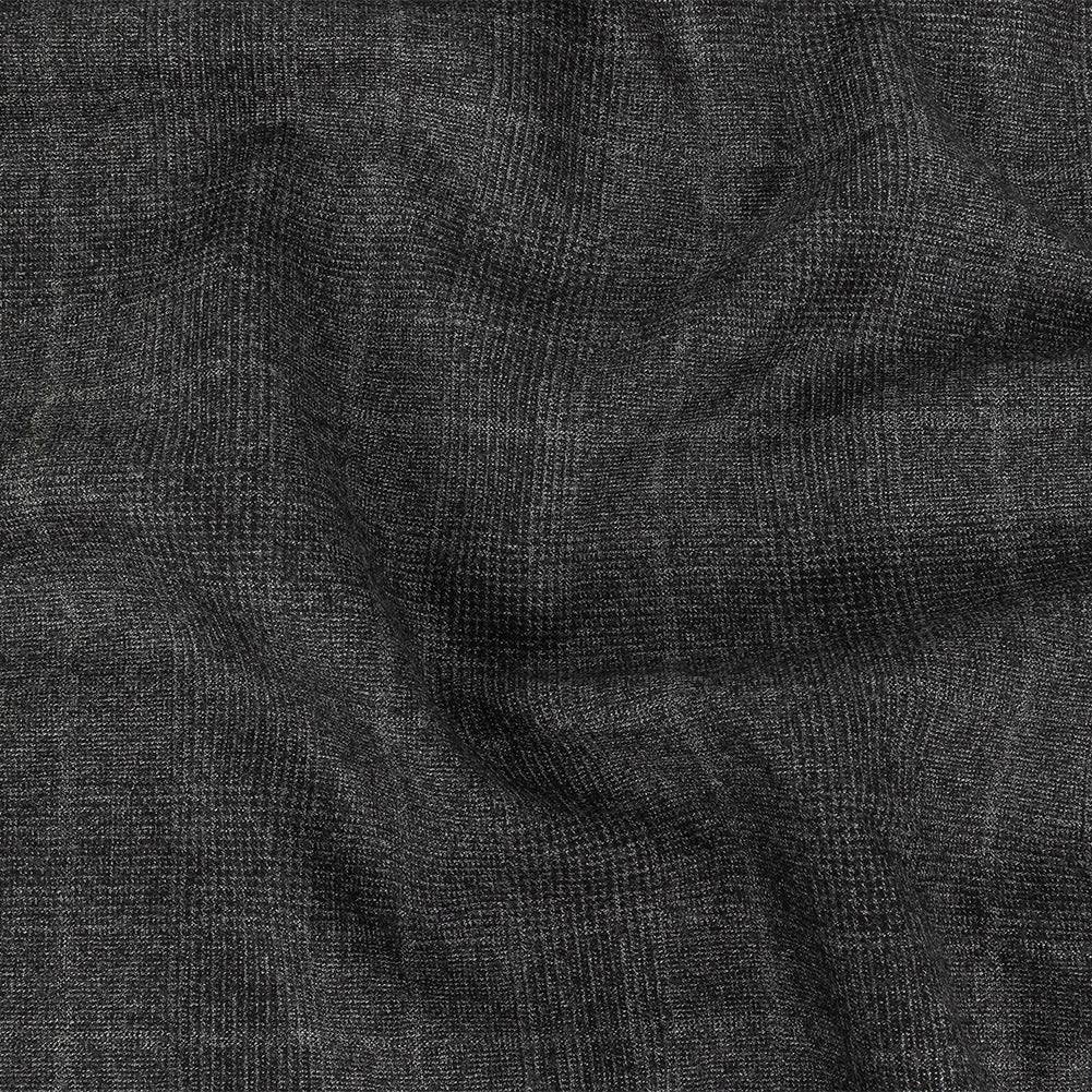 Italian Gray Glen Plaid Super 110 Wool Suiting - Joann Fabrics