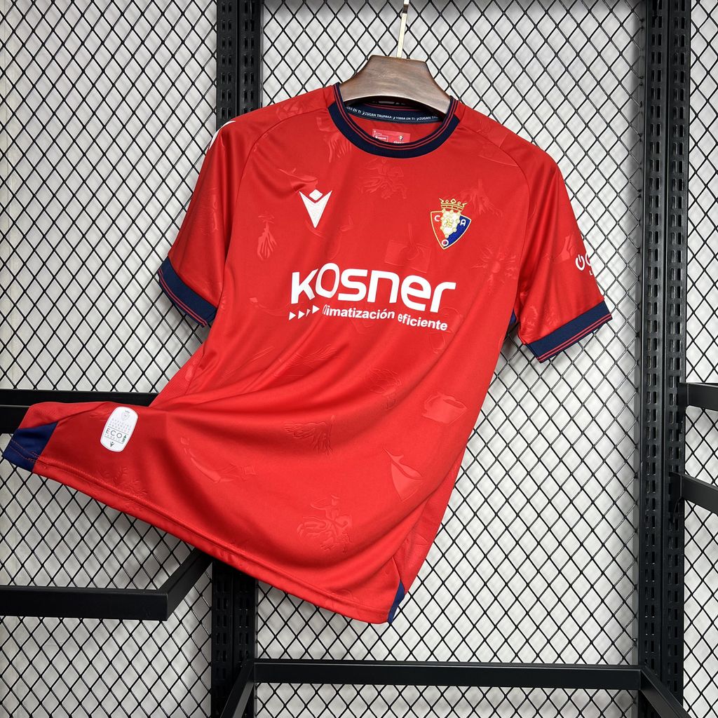 2024/2025 Osasuna Home Football Shirt 1:1 Thai Quality