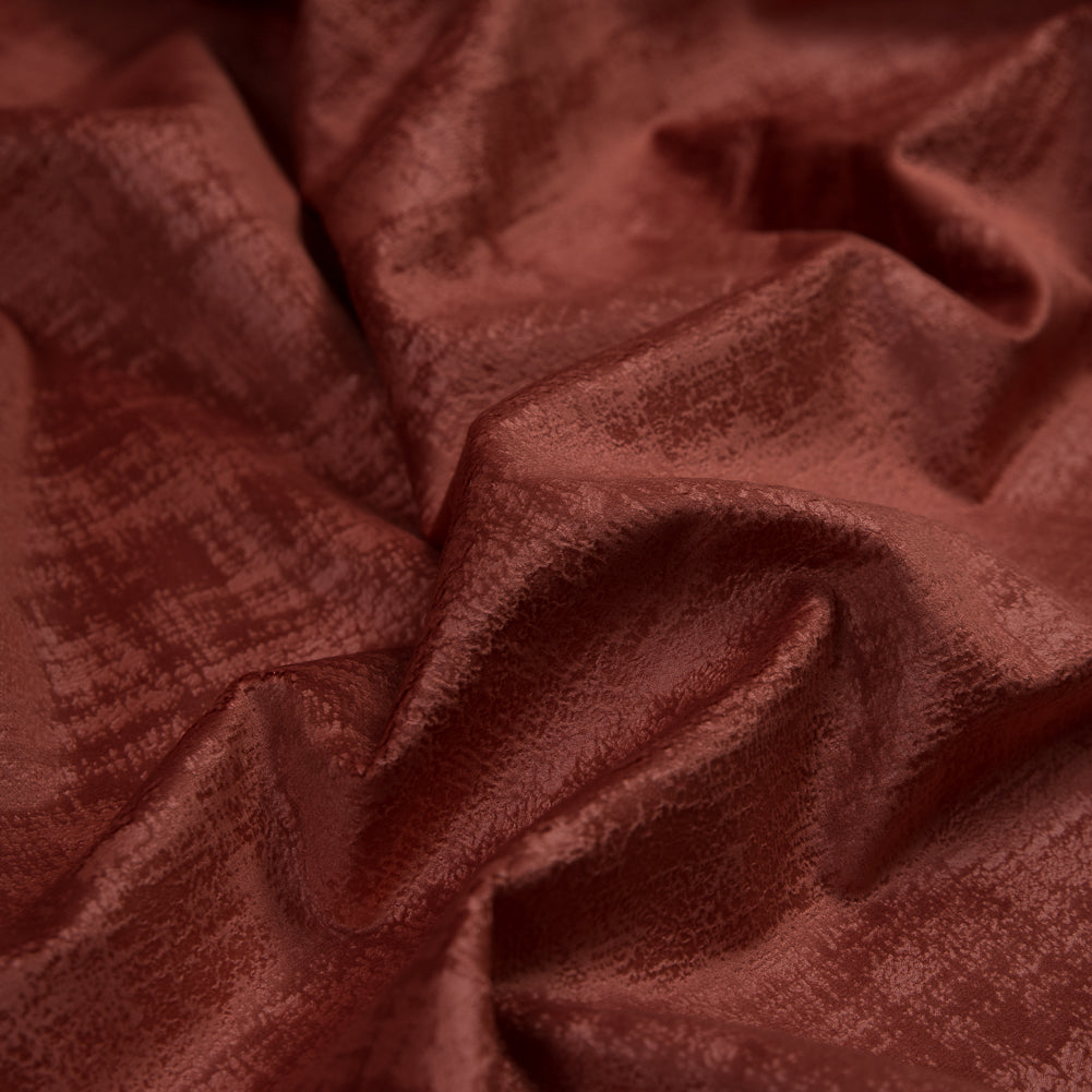 Embossed Textured Velvet - Crimson - British Imported - Joann Fabrics