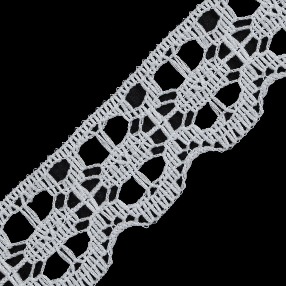 White Lace Crochet Trim - 1.25