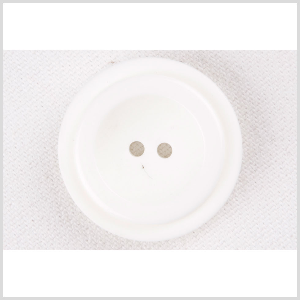 White Plastic Button - 55L/35mm - Joann Fabrics