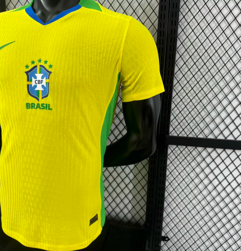 2025/2026 Player Version Brazil Home Football Jersey 1:1 Thai quality