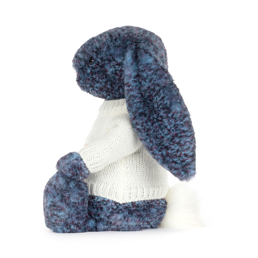Hopscone Luxe Bunny with Personalized Cream Jumper