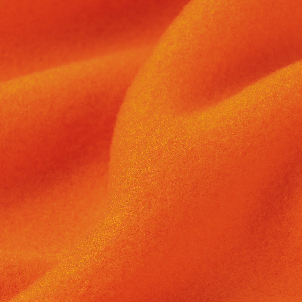 Flame Orange Recycled Polyester Stretch Knit Fleece - Joann Fabrics