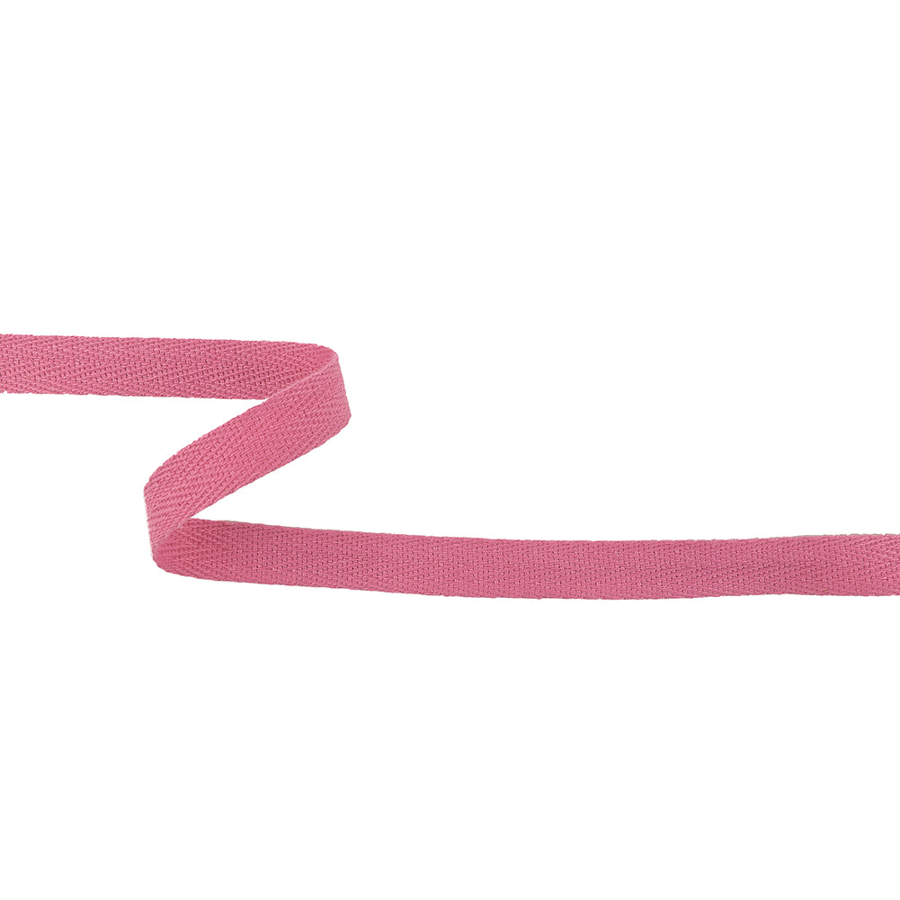 Pink Carnation Cotton Twill Tape - 0.5