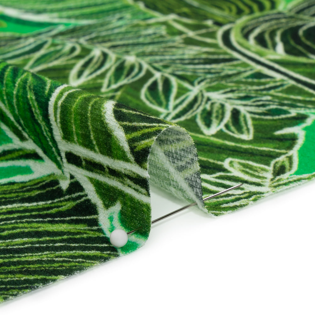 Mood Exclusive Green Tropic of Capricorn Slubbed Gauzy Cotton Woven - Joann Fabrics