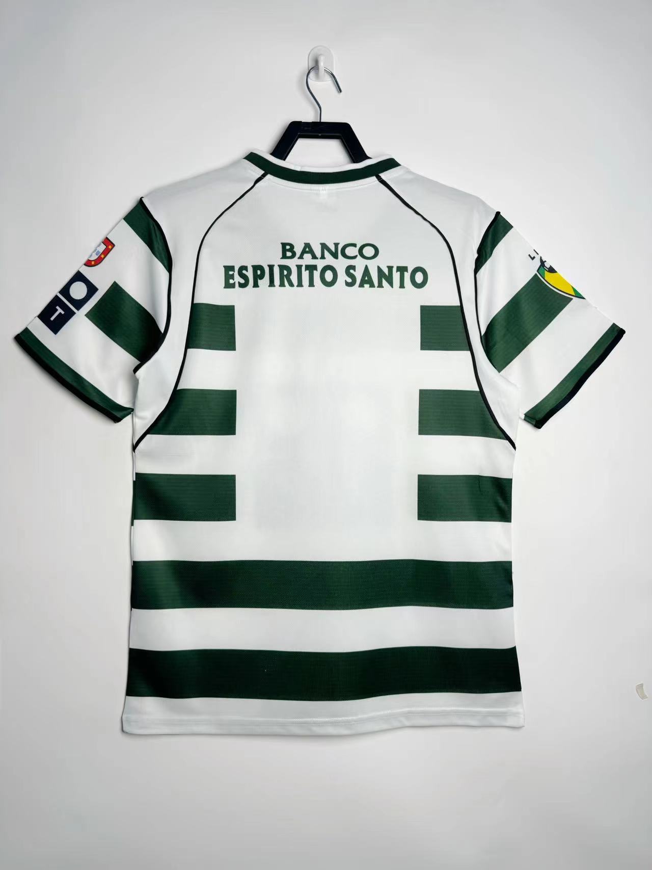 2001/2003 Retro Sporting Lisbon Home Football Shirt 1:1 Thai Quality